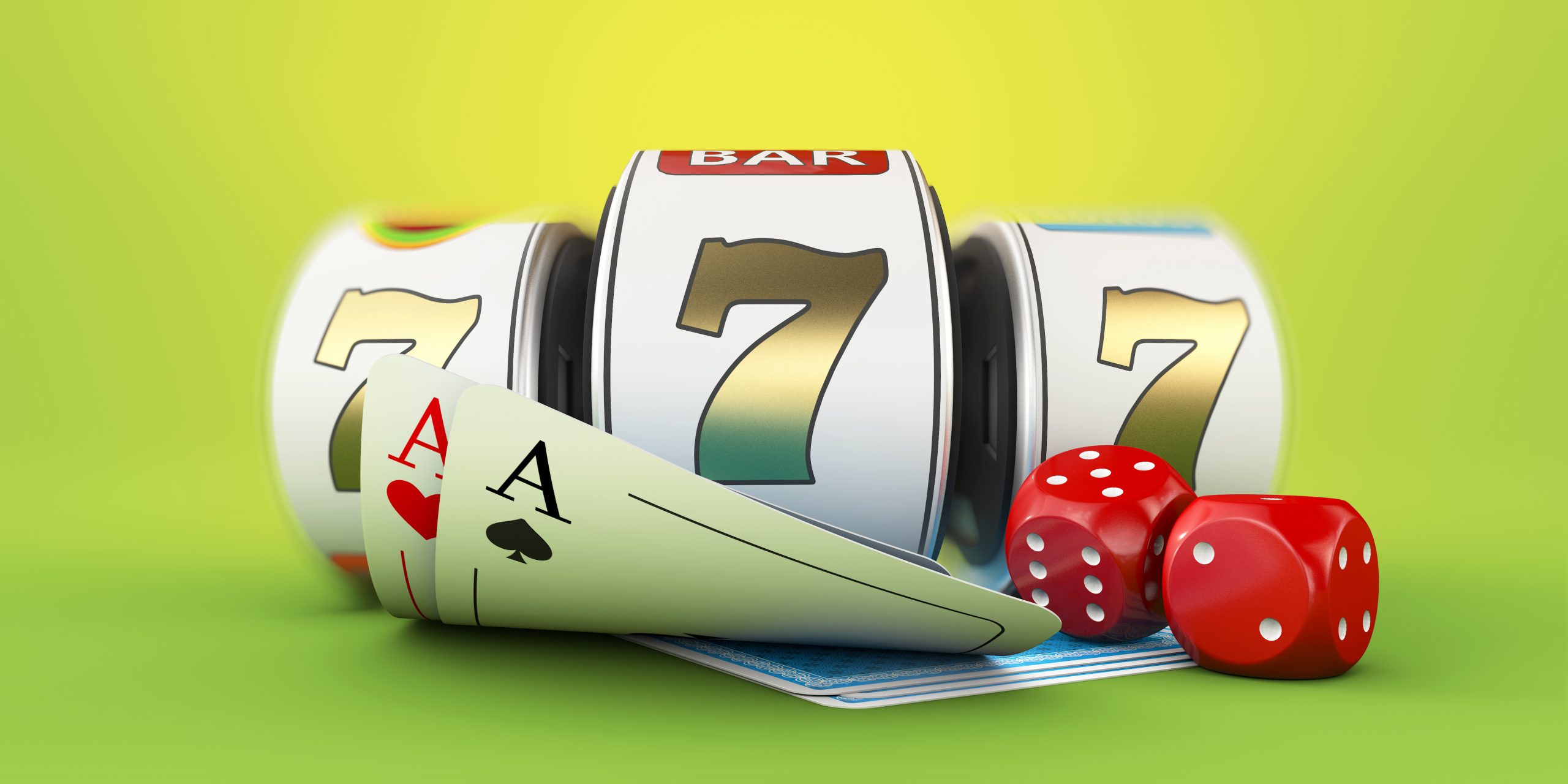 slot machine with lucky sevens jackpot dace clipping path included 3d rendering scaled Almanbahis Oranları